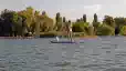 A közvetlen vízparti ingatlan tulajdonosok a Balaton partján, hódolhatnak a SUP evező sportnak